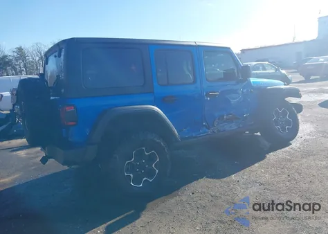 2023 Jeep Wrangler 4Xe Rubicon 4X4 z USA, uszkodzony, nr VIN 1C4JJXR63PW704220